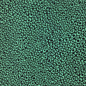 Mini színes ocelot mintás fürdőruha anyag - GREEN-BLACK.